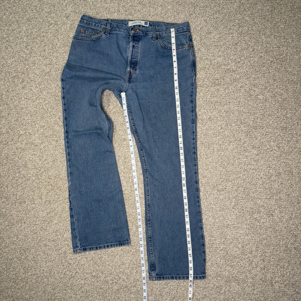 Gap Boot Cut Button Fly Jeans - image 6